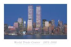 World Trade Center 1973-2001-Richard Berenholtz-Art Print