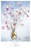 Magnolias and Moon I-Richard Bolingbroke-Mounted Art Print