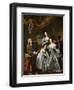 Richard Boyle, 3rd Earl of Burlington and 4th Earl of Cork, with His Wife Dorothy Savile and…-Jean-Baptiste van Loo-Framed Giclee Print