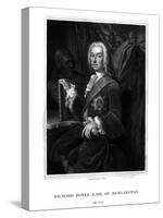 Richard Boyle, 3rd Earl of Burlington, English Patron of the Arts-WT Mote-Stretched Canvas