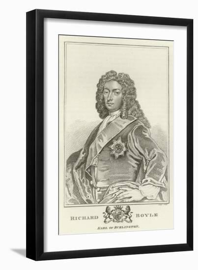 Richard Boyle, Earl of Burlington-Godfrey Kneller-Framed Giclee Print