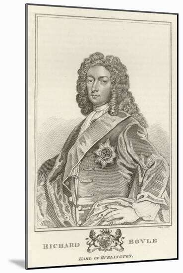 Richard Boyle, Earl of Burlington-Godfrey Kneller-Mounted Giclee Print