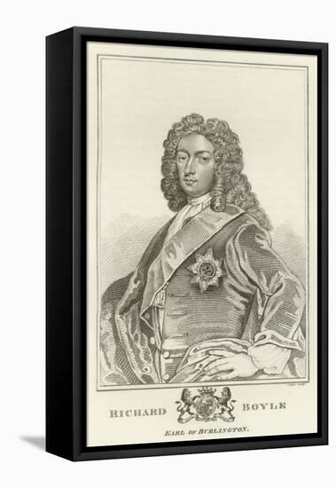 Richard Boyle, Earl of Burlington-Godfrey Kneller-Framed Stretched Canvas