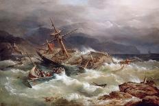 The Battle of Cape St. Vincent, 14th February 1797-Richard Bridges Beechey-Framed Giclee Print