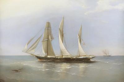 The Wanderer Refitted, c.1883