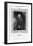 Richard Brinsley Sheridan (1751-181), Irish Playwright and Whig Statesman, 19th Century-R Hicks-Framed Giclee Print