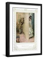 Richard Brinsley Sheridan's play-Hugh Thomson-Framed Giclee Print