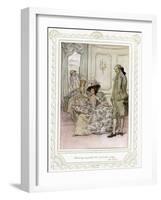 Richard Brinsley Sheridan's play-Hugh Thomson-Framed Giclee Print