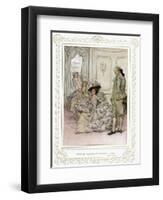 Richard Brinsley Sheridan's play-Hugh Thomson-Framed Premium Giclee Print