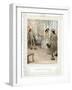 Richard Brinsley Sheridan's play-Hugh Thomson-Framed Giclee Print