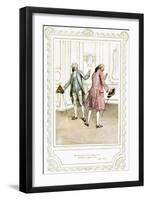 Richard Brinsley Sheridan's 'The School for Scandal'-Hugh Thomson-Framed Giclee Print