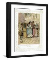 Richard Brinsley Sheridan's 'The School for Scandal'-Hugh Thomson-Framed Giclee Print