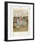 Richard Brinsley Sheridan's 'The School for Scandal'-Hugh Thomson-Framed Giclee Print