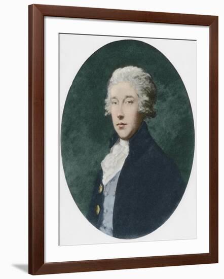 Richard Brinsley Sheridan-Thomas Gainsborough-Framed Giclee Print