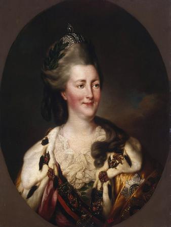 Portrait of Catherine Ii, 1782