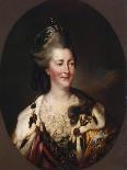 Portrait of Empress Catherine II, (1729-179), 1782-Richard Brompton-Giclee Print