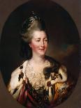 Portrait of Catherine Ii, 1782-Richard Brompton-Framed Giclee Print