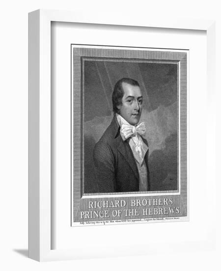 Richard Brothers-William Sharp-Framed Art Print