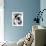 Richard Burton and Elizabeth Taylor on Location-Gjon Mili-Framed Premium Photographic Print displayed on a wall