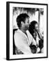 Richard Burton and Elizabeth Taylor on Location-Gjon Mili-Framed Premium Photographic Print