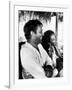 Richard Burton and Elizabeth Taylor on Location-Gjon Mili-Framed Premium Photographic Print