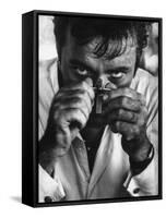 Richard Burton in a Scene from Motion Picture "The Night of the Iguana"-Gjon Mili-Framed Stretched Canvas