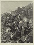 The Afghan War, Guns Crossing the Khojak Pass on the Road to Candahar-Richard Caton Woodville II-Giclee Print