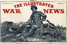 Illustrated War News Front Cover, Soldier Writing Letter-Richard Caton Woodville-Art Print