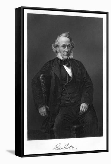 Richard Cobden-Alonzo Chappel-Framed Stretched Canvas