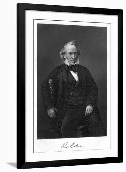 Richard Cobden-Alonzo Chappel-Framed Art Print