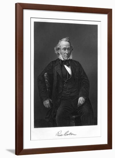 Richard Cobden-Alonzo Chappel-Framed Art Print