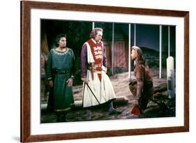 Richard Coeur by Lion King Richard and the Crusaders by DavidButler with George Sanders and Laurenc-null-Framed Photo