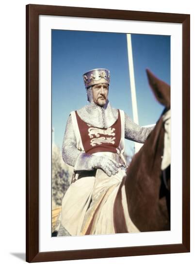 Richard Coeur by Lion King Richard and the Crusaders by DavidButler with George Sanders (Richard Co--Framed Photo