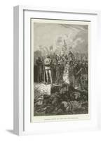 Richard Coeur De Lion and the Hostages-null-Framed Giclee Print