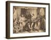 'Richard Coeur De Lion Forgiving Bertrand De Gurdun', 1886-Thomas Brown-Framed Giclee Print