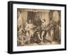 'Richard Coeur De Lion Forgiving Bertrand De Gurdun', 1886-Thomas Brown-Framed Giclee Print