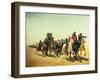 Richard Coeur De Lion on His Way to Jerusalem-James William Glass-Framed Giclee Print