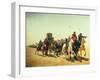 Richard Coeur De Lion on His Way to Jerusalem-James William Glass-Framed Giclee Print