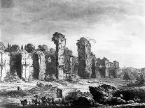 View of the Remains of Caracalla's Baths, Taken from the Jesuit's Garden, Rome, C.1778-Richard Cooper-Giclee Print