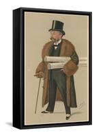 Richard D'Oyly Carte-Leslie Matthew Ward-Framed Stretched Canvas