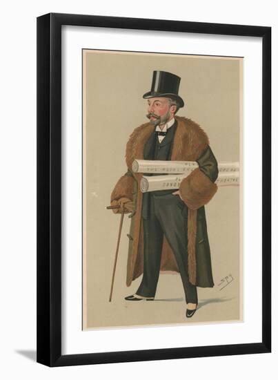 Richard D'Oyly Carte-Leslie Matthew Ward-Framed Giclee Print