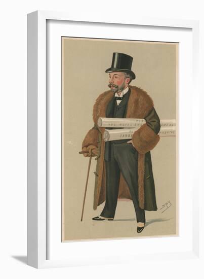 Richard D'Oyly Carte-Leslie Matthew Ward-Framed Giclee Print