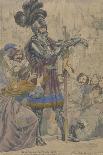 Sketch of Robin Hood, 1852 (W/C over Graphite on Paper)-Richard Dadd-Giclee Print