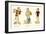 Richard de Beauchamp, Richard Nevil, and King Richard III-H. Shaw-Framed Art Print