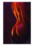 Naked Back-Richard Desmarais-Art Print