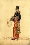 Officer of the 13th Light Dragoons in Levée Dress, C.1830-Richard Dighton-Giclee Print