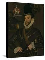 Richard Drake, 1535-1603, C.1577 (Painting)-George Gower-Stretched Canvas