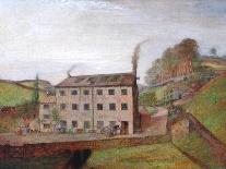 Dean Clough Mill, Bowling Dyke-Richard Drummond-Framed Stretched Canvas