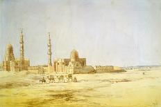 Tombs of the Caliphs, Cairo, C1842-Richard Dudd-Stretched Canvas