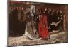 Richard, Duke of Gloucester, and the Lady Anne, 1896-Edwin Austin Abbey-Mounted Giclee Print